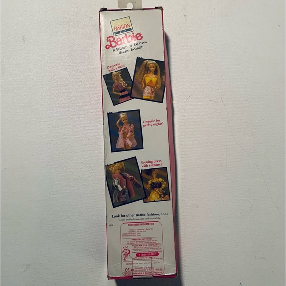 NIB Vintage Mattel 1991 Fashion Play Barbie - Picture 6 of 8